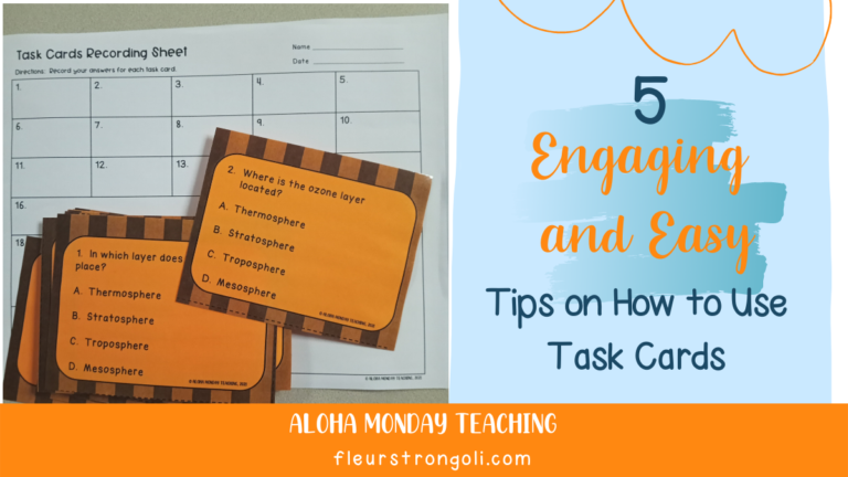 5 Engaging and Easy Tips on How to Use Task Cards
