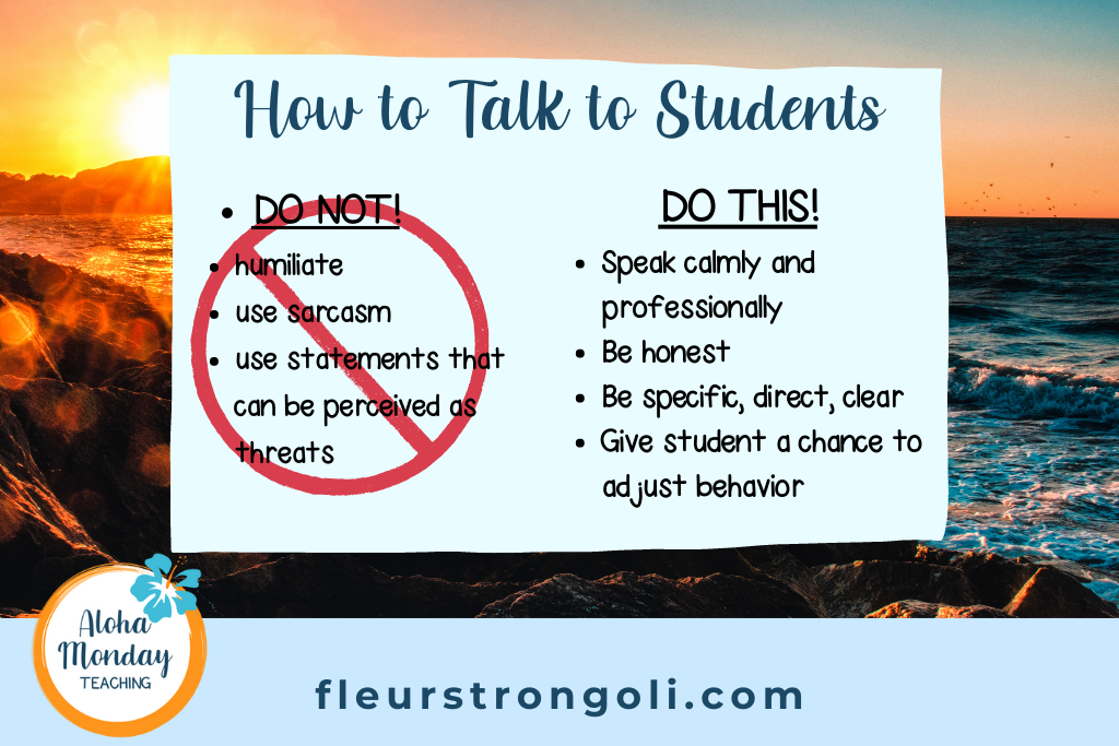How to Talk to Students Do Not and Do This summary