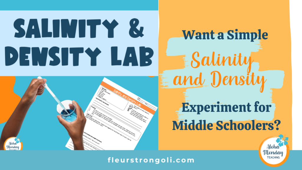 salinity and density experiment