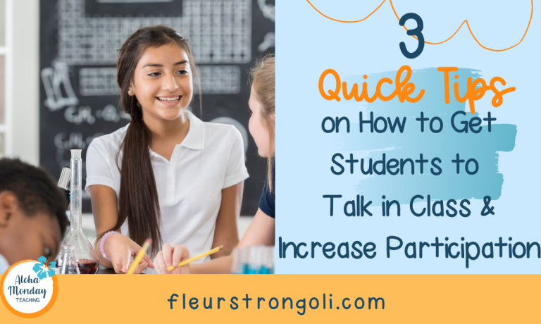 How To Get Students To Talk In Class